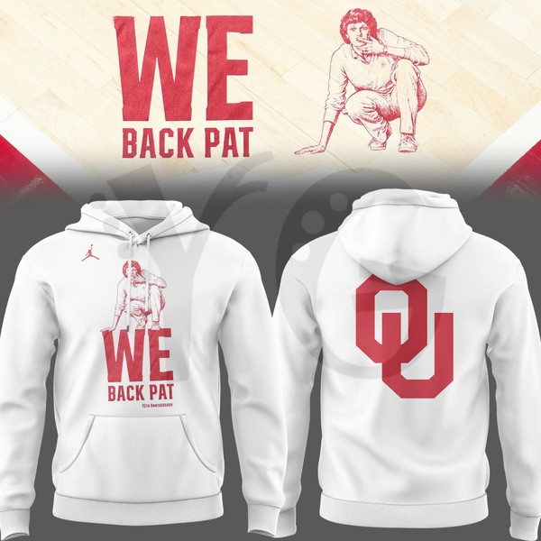 Oklahoma Sooners x We Back Pat Hoodie Oklahoma Sooners x We Back Pat Hoodie