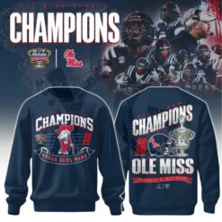 Ole Miss Rebels Sugar Bowl Champions Special Merch Collection