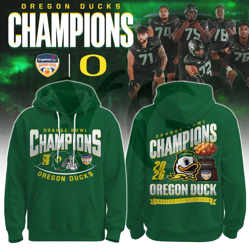 Oregon Ducks Orange Bowl Champions Shirt Collection Oregon Ducks Orange Bowl Champions Shirt Collection