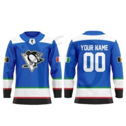 Penguins Italian Heritage 2026 Special Edition Hockey Jersey