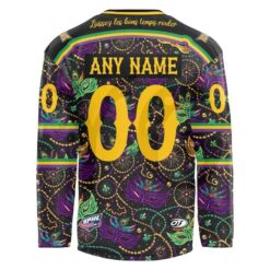 Pensacola Ice Flyers 2026 Mardi Gras Night Hockey Jersey 3