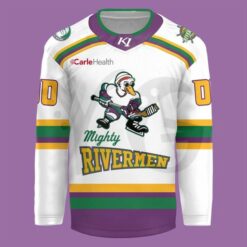 Peoria Rivermen Mighty Ducks Night Hockey Jersey