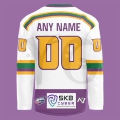 Peoria Rivermen Mighty Ducks Night Hockey Jersey 3