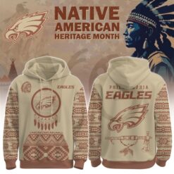 Philadelphia Eagles Native American Heritage Month Special Edition Hoodie Philadelphia Eagles Native American Heritage Month Special Edition Hoodie