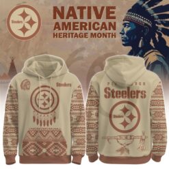 Pittsburgh Steelers Native American Heritage Month Special Edition Hoodie Pittsburgh Steelers Native American Heritage Month Special Edition Hoodie