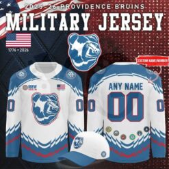 Providence Bruins 2026 Military Appreciation Hockey Jersey