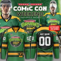 Providence Bruins Turtle Powered RI Comic Hockey Jersey