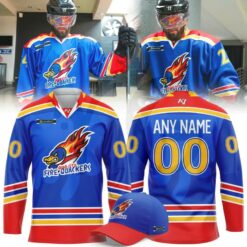 Quad City Fire Quackers Limited Edition Hockey Jersey