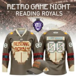 Reading Royals 2026 Retro Game Night Limited Edition Hockey Jersey