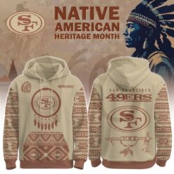 San Francisco 49ers Native American Heritage Month Special Edition Hoodie San Francisco 49ers Native American Heritage Month Special Edition Hoodie