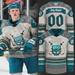 San Jose Barracuda Renaissance Night Limited Edition Hockey Jersey