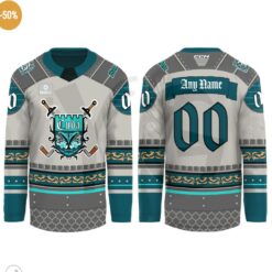 San Jose Barracuda Renaissance Night Limited Edition Hockey Jersey