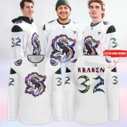 Seattle Kraken Limited Edition Pride Jersey For Fans