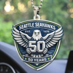 Seattle Seahawks 50th Anniversary Limited Edition Ornament