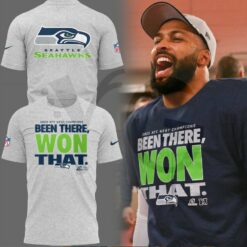 Seattle Seahawks Been There Won That 2025 NFC West Champions Merch 3