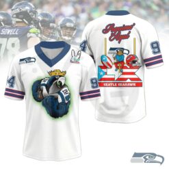Seattle Seahawks Benito Bowl LX Limited Edition Football Jersey 1