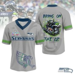 Seattle Seahawks Benito Bowl LX Limited Edition Football Jersey 2