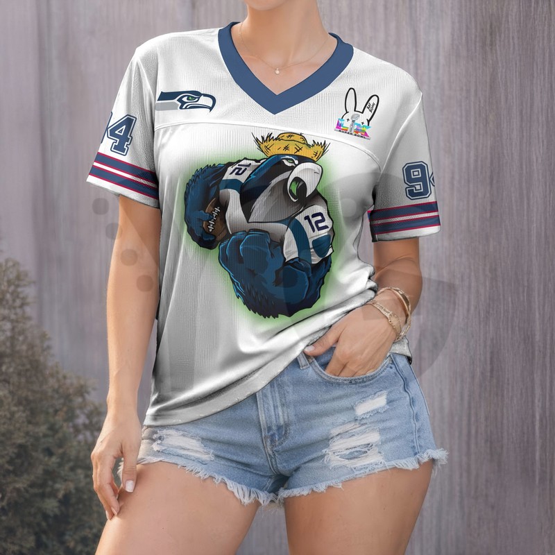 Seattle Seahawks Benito Bowl LX Limited Edition Football Jersey Seattle Seahawks Benito Bowl LX Limited Edition Football Jersey