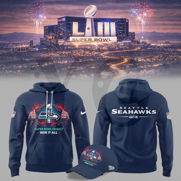 Seattle Seahawks Super Bowl LX Special Edition Merch Collection Seattle Seahawks Super Bowl LX Special Edition Merch Collection