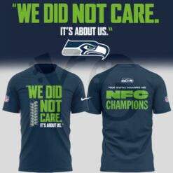 Seattle Seahawks We Did Not Care Merchandise