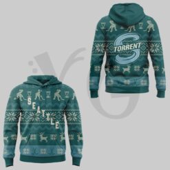 Seattle Torrent PWHL Holiday Sweater Shirt Collection 3