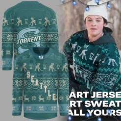 Seattle Torrent PWHL Seattle Holiday Sweater Jersey
