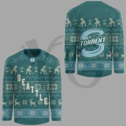 Seattle Torrent PWHL Seattle Holiday Sweater Jersey