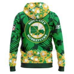 Sioux City Musketeers Hawaii Night Hoodie 3