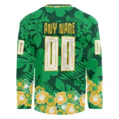 Sioux City Musketeers Hawaii Night Limited Edition Hockey Jersey 3