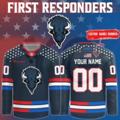 Sioux Falls Stampede 2026 First Responders Limited Edition Hockey Jersey