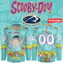 Sioux Falls Stampede Scooby-Doo Limited Edition Hockey Jersey