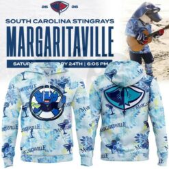South Carolina Stingrays 2026 Margaritaville Night Hoodie
