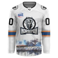 St. Cloud Norsemen Charlie Boike Night Limited Edition Hockey Jersey