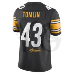 Steelers Thank You Coach Tomlin Limited Edition Football Jersey 3
