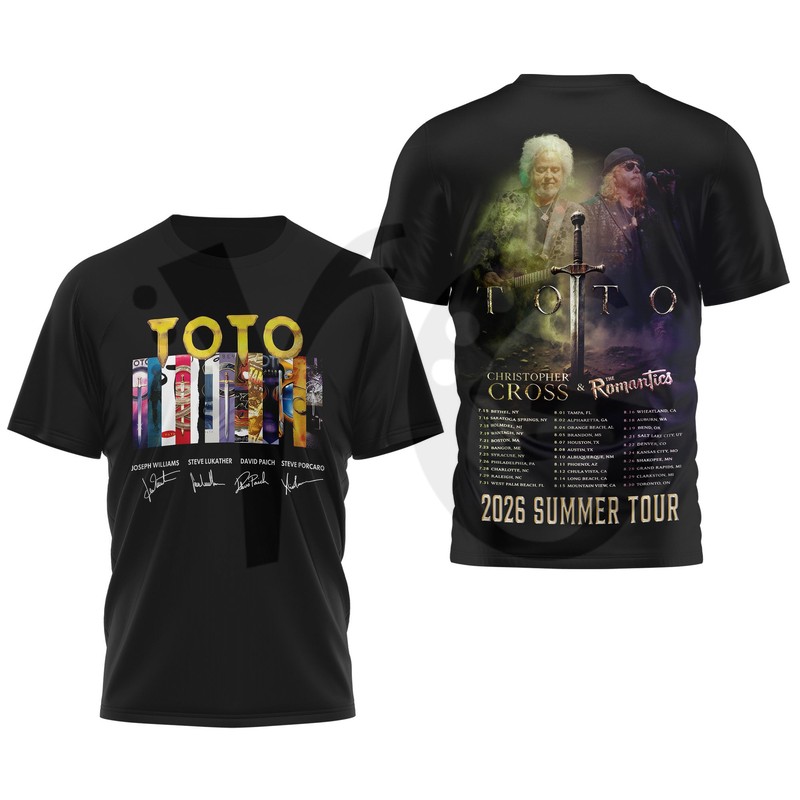 TOTO 2026 Summer Tour Special Merch Collection TOTO 2026 Summer Tour Special Merch Collection
