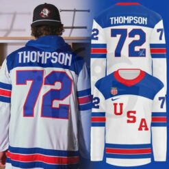 Tage Thompson Team USA Limited Edition Hockey Jersey