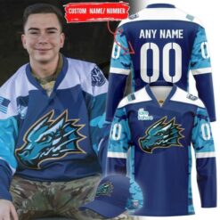 Tahoe Knight Monsters 2026 Military Appreciation Hockey Jersey