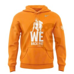 Tennessee Volunteers Basketball We Back Pat Hoodie