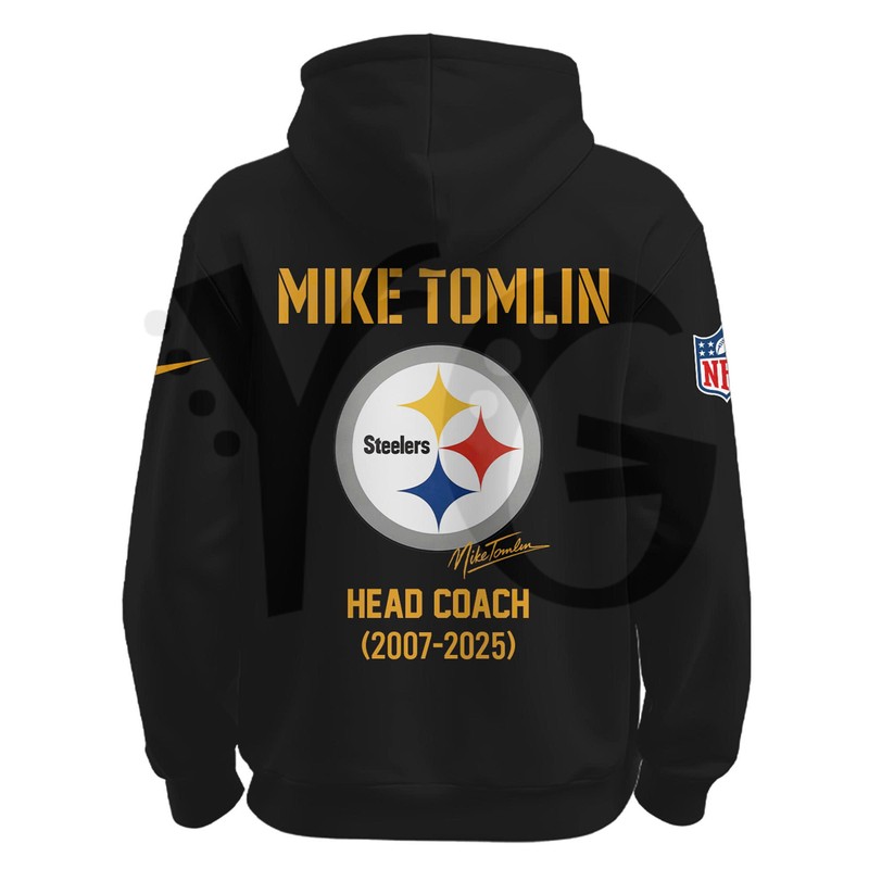 Thank You Coach Tomlin Pittsburgh Steelers Special Edition Hoodie Thank You Coach Tomlin Pittsburgh Steelers Special Edition Hoodie