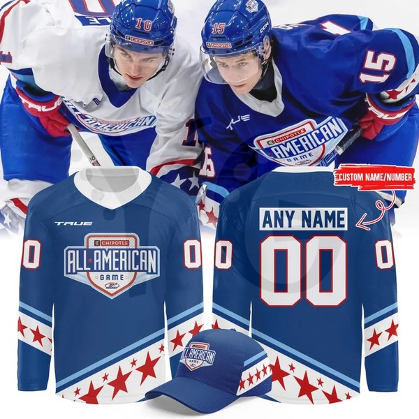 USA Hockey Team x Chipotle All American Game Hockey Jersey USA Hockey Team x Chipotle All American Game Hockey Jersey