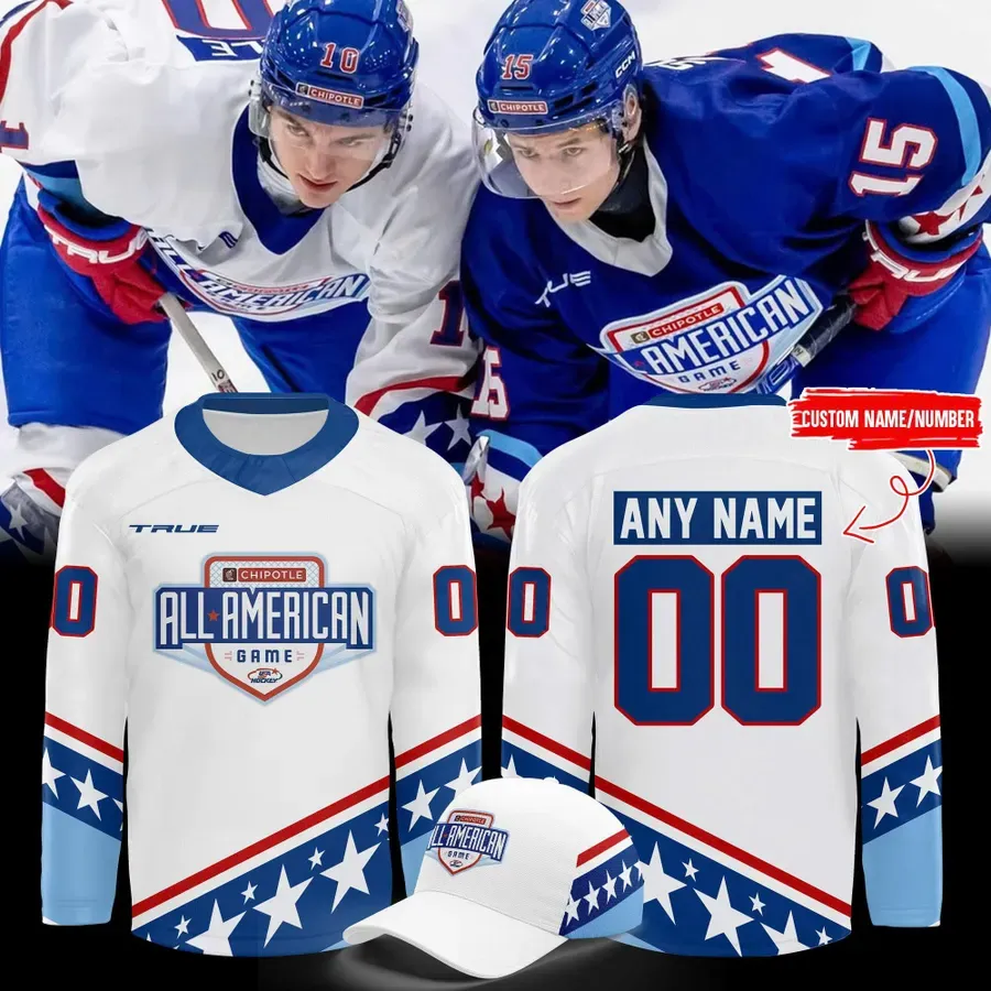 USA Hockey Team x Chipotle All American Game Hockey Jersey USA Hockey Team x Chipotle All American Game Hockey Jersey