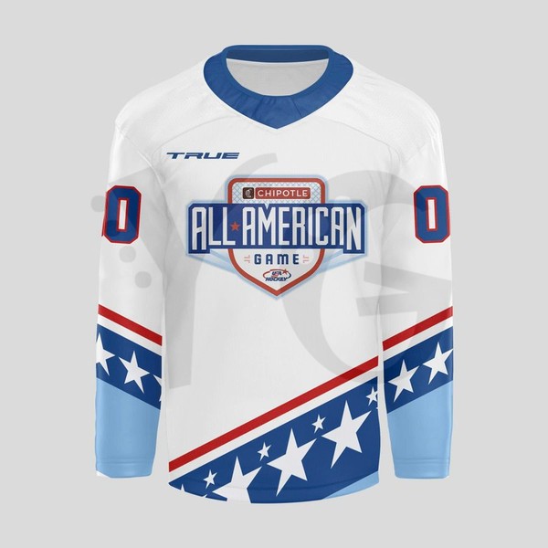 USA Hockey Team x Chipotle All American Game Hockey Jersey USA Hockey Team x Chipotle All American Game Hockey Jersey