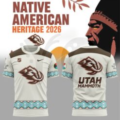 Utah Mammoth Native American Heritage Night Merch Collection Utah Mammoth Native American Heritage Night Merch Collection