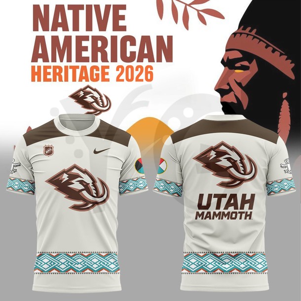 Utah Mammoth Native American Heritage Night Merch Collection Utah Mammoth Native American Heritage Night Merch Collection