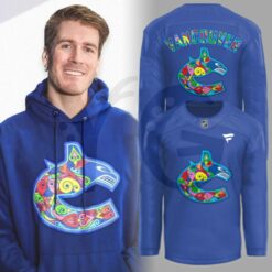 Vancouver Canucks Pride Night Limited Edition Hockey Jersey Vancouver Canucks Pride Night Limited Edition Hockey Jersey