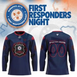 Winnipeg Jets 2026 First Responders Night Hockey Jersey