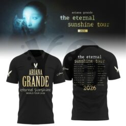 Ariana Grande 2026 The Eternal Sunshine Tour Limited Edition Merchandise