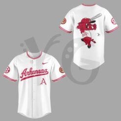 Arkansas Razorbacks OMAHOGS Limited Edition Baseball Jersey