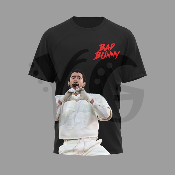 Bad Bunny THE ONLY THING MORE POWERFUL THAN HATE IS LOVE T-Shirt Bad Bunny THE ONLY THING MORE POWERFUL THAN HATE IS LOVE T-Shirt