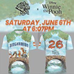 Binghamton Rumble Ponies x Winnie The Pooh Special Merch Collection Binghamton Rumble Ponies x Winnie The Pooh Special Merch Collection